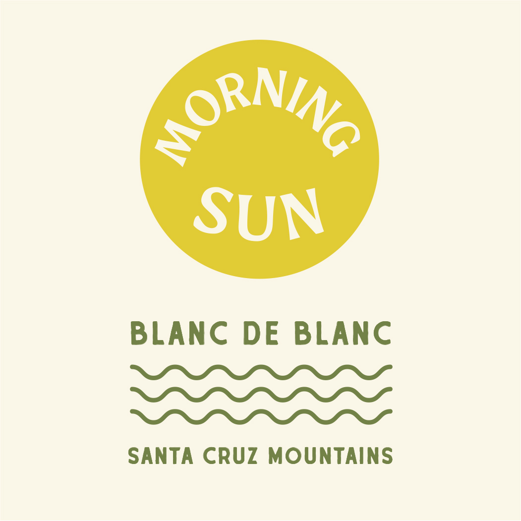 Morning Sun Blanc de Blancs label